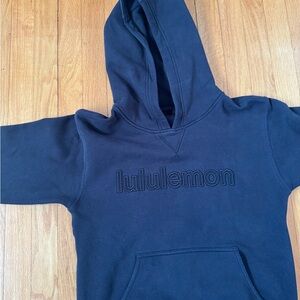 Lululemon Athletica Black logo Hoodie
